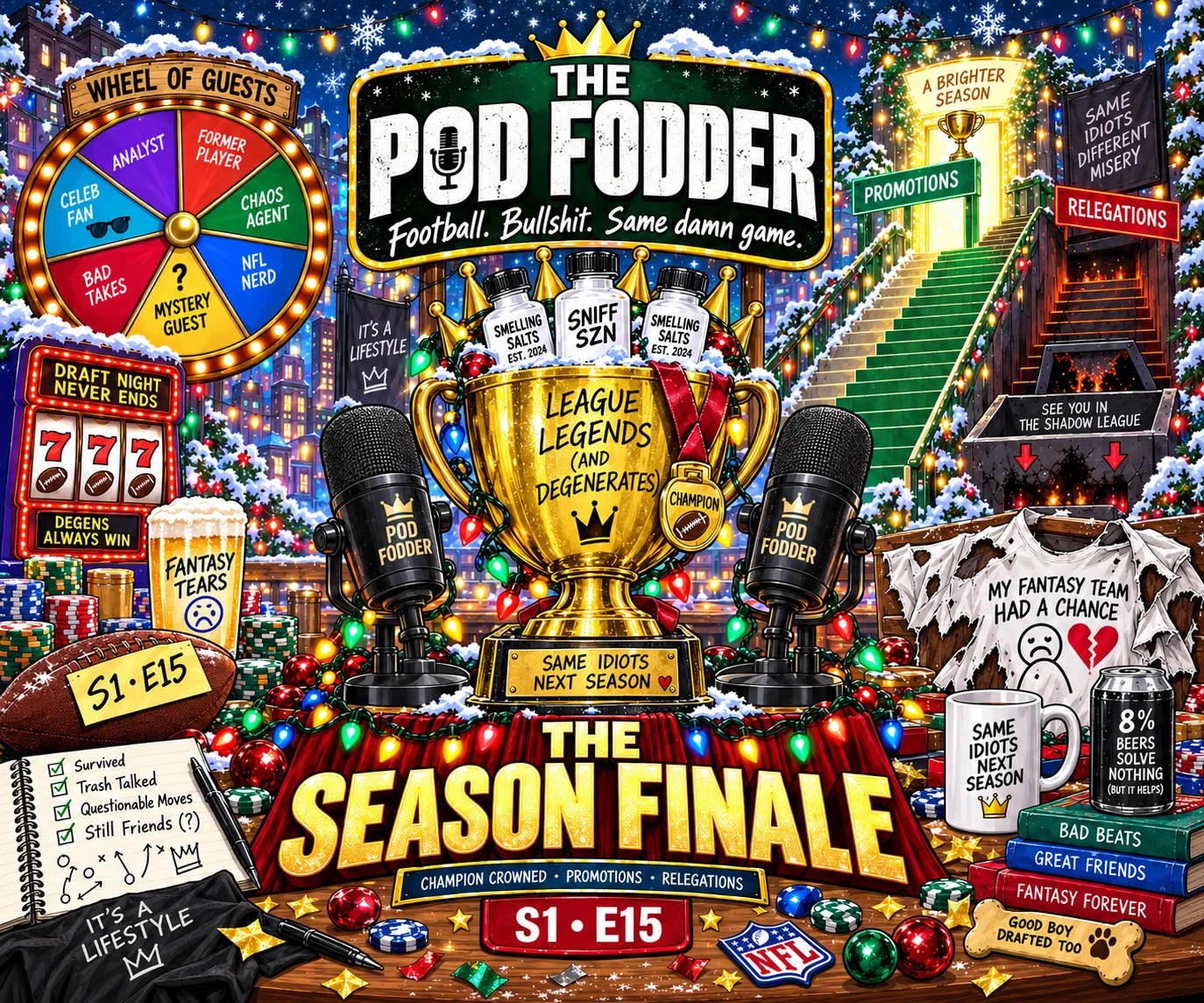 S1E15: The Season Finale: Diddyball Wins the League
